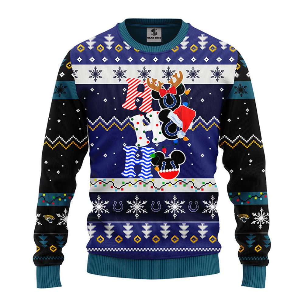 NFL Los Angeles Rams HoHoHo Mickey Christmas Ugly Sweater – Christmas Noen Gift