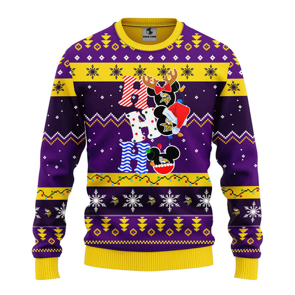 NFL Philadelphia Eagles HoHoHo Mickey Christmas Ugly Sweater – Christmas Noen Gift