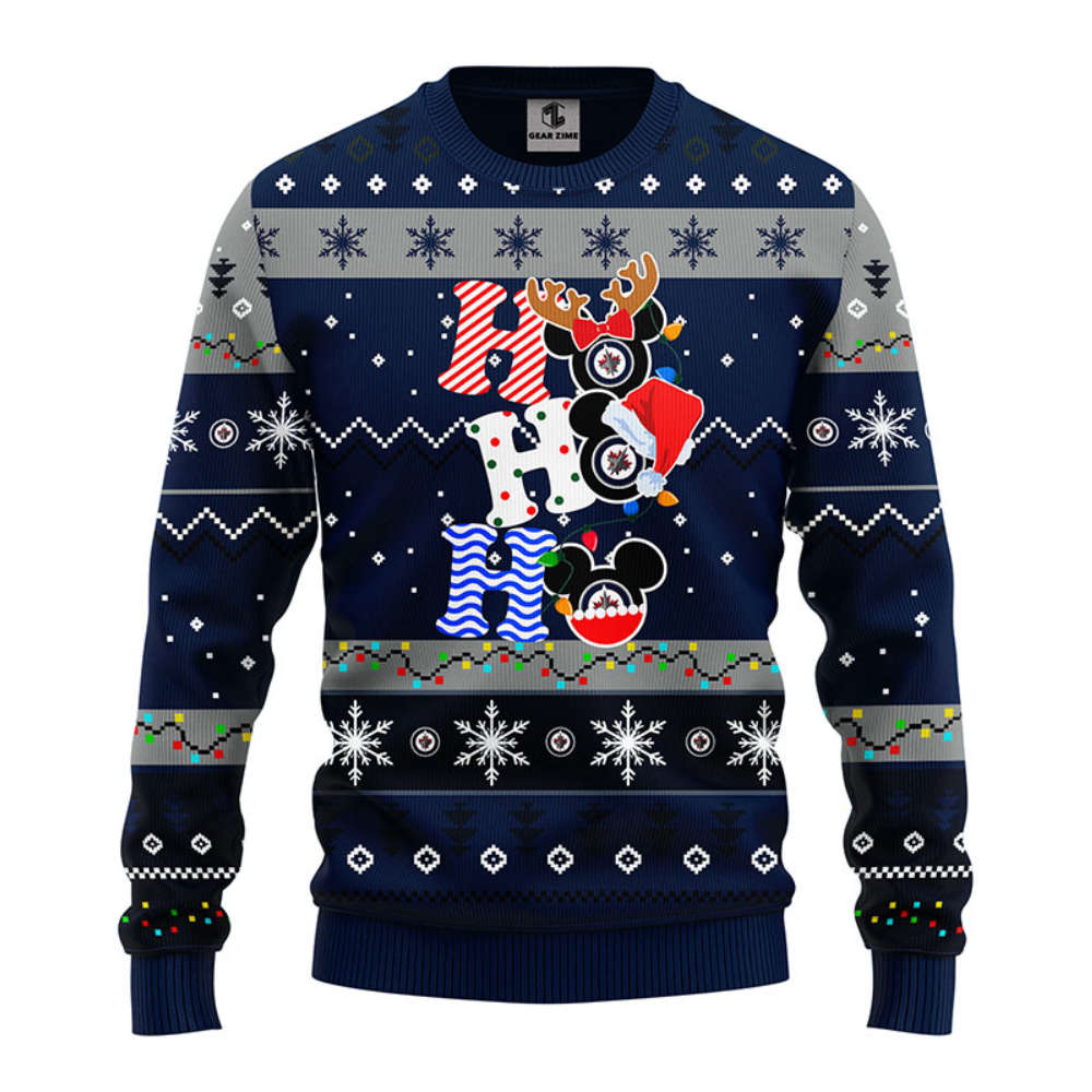 NFL Pittsburgh Steelers HoHoHo Mickey Christmas Ugly Sweater – Christmas Noen Gift