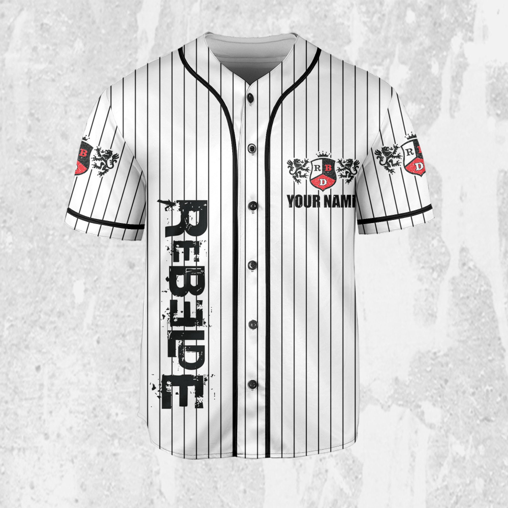 RBD Rebelde Tour 2023 Jersey – Personalize Black and White Color Shirt with RBD Logo