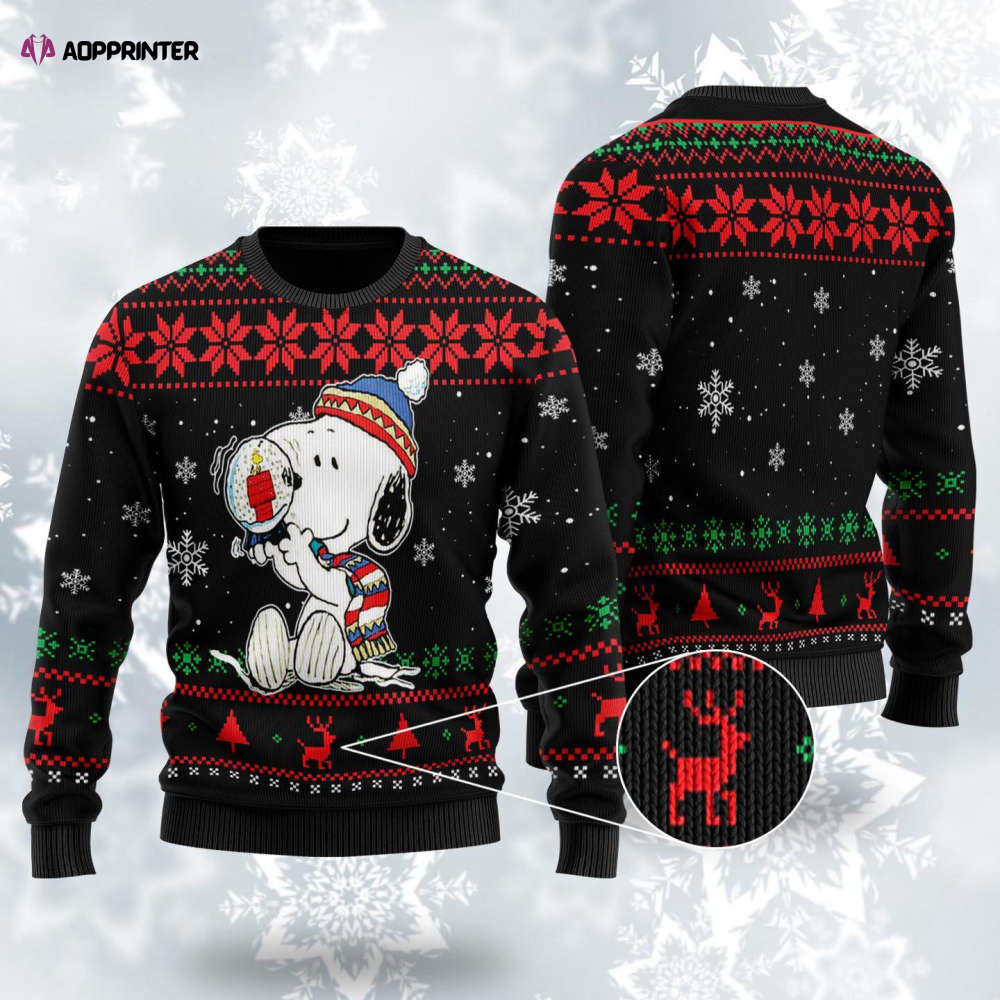 Snoopy Christmas For Unisex Ugly Christmas Sweater, All Over Print