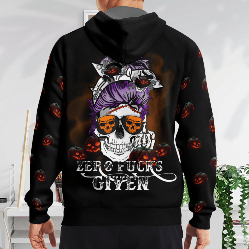 Spooktacular Zero F Given Halloween T-shirt Hoodie: Embrace the Spirit with Style