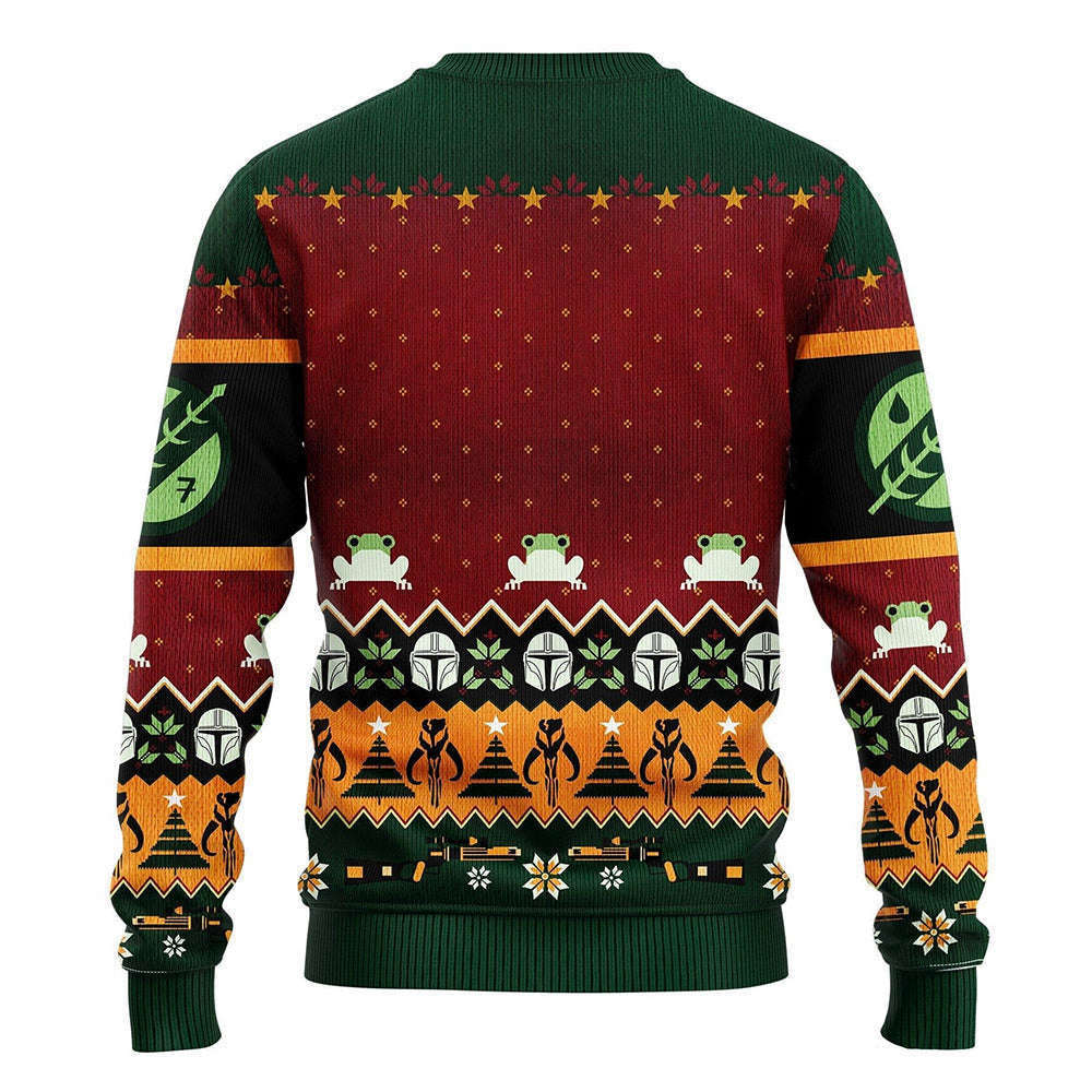 Star Wars Baby Yoda The Mandalorian Ugly Christmas Sweaters