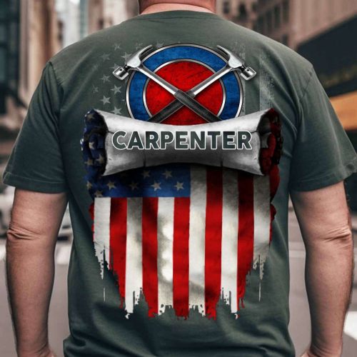 Proud Carpenter T-shirt For Men And Women
