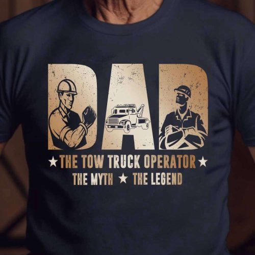 Awesome Tow truck operator  T-Shirt, Gift For Men And Women