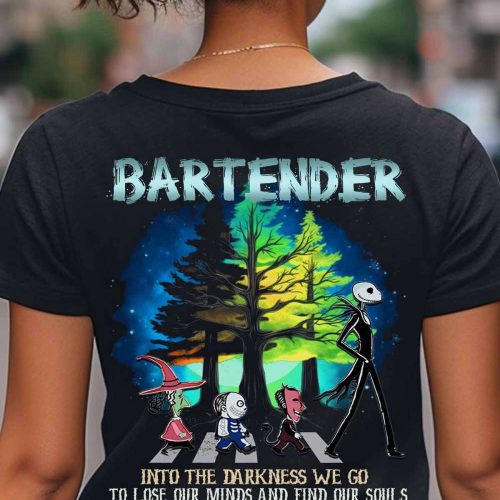 Awesome Bartender  T-Shirt, Gift For Men And Women