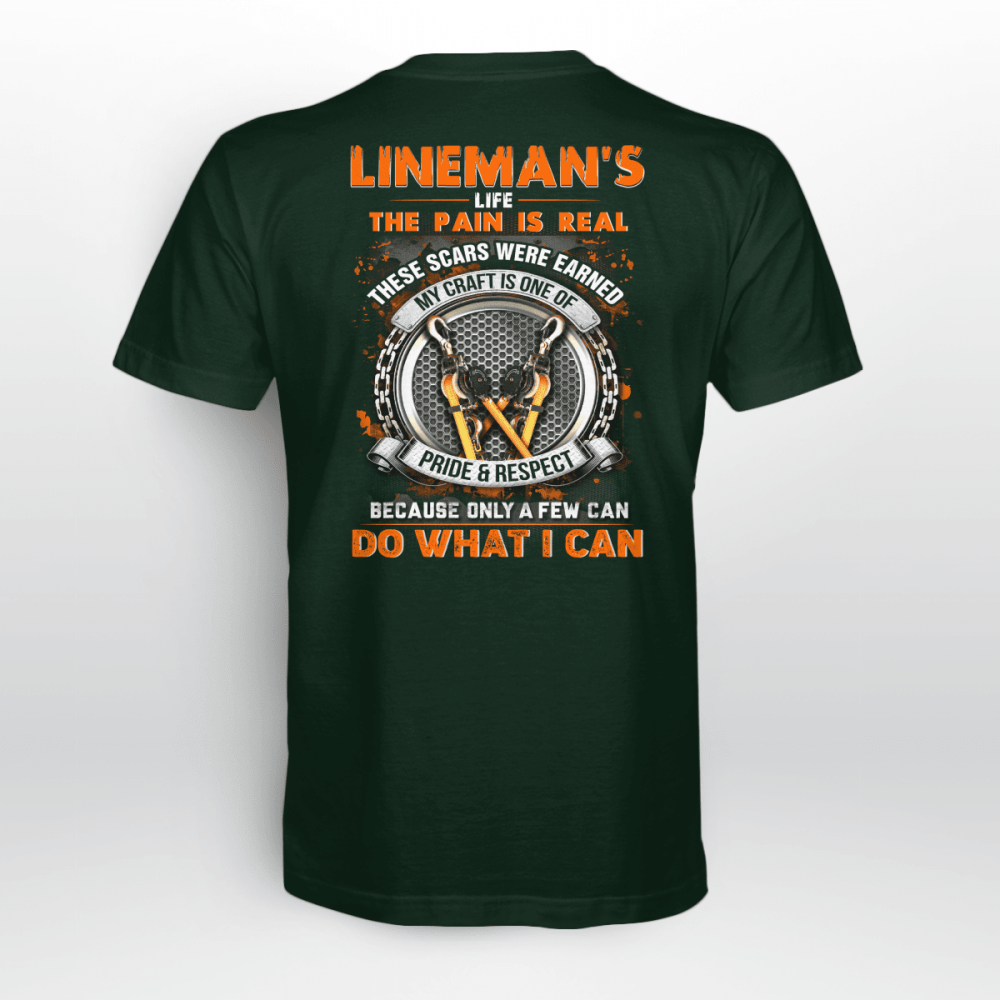Awesome Lineman’s Life  T-Shirt, Best Gift For Men And Women