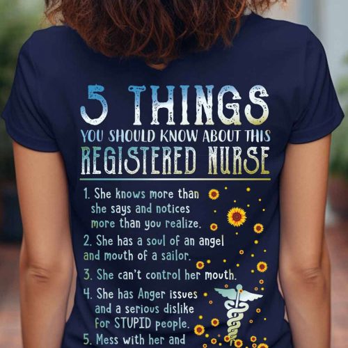 Awesome Registered Nurse   T-Shirt, Best Gift For Men And Women