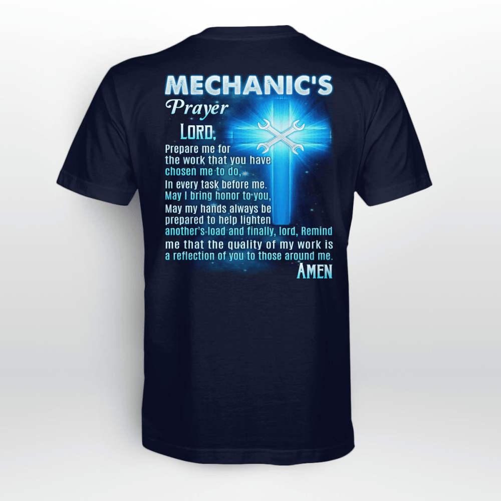 Awesome Mechanic’s Prayer   T-Shirt, Best Gift For Men And Women