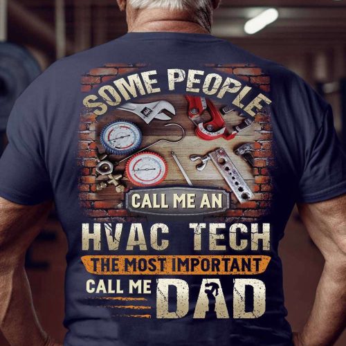 Awesome HVAC Tech  T-Shirt, Best Gift For Men And Women