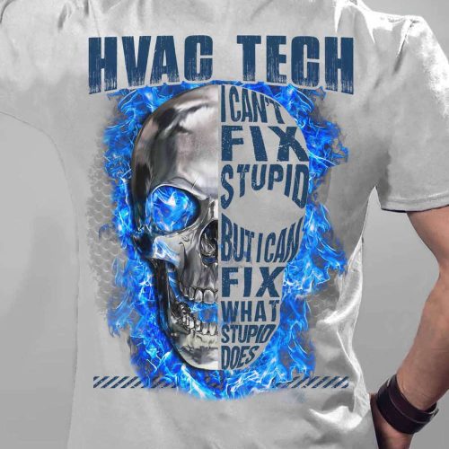 Awesome HVAC Tech  T-Shirt, Best Gift For Men And Women