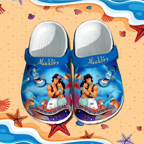 Aladdin Crocs Clog Shoes, Best Gift For Men Women And Kids