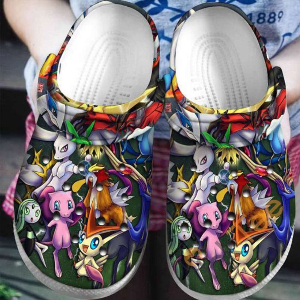Legendary Pokemon Crocs Crocband Shoes Clogs Custom Name For Men Women And Kids