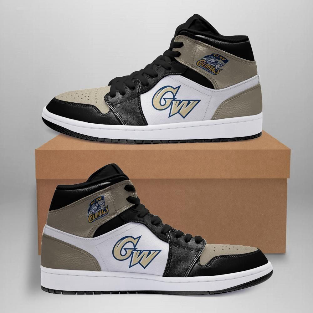 George Washington Colonials Ncaa Air Jordan Sneakers Team Custom Design Shoes Sport Eachstep or Fans