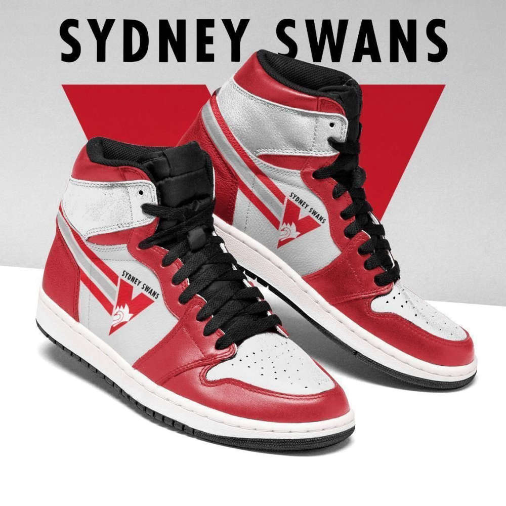 Sydney Swans Afl Air Jordan Sneakers Team Custom Design Shoes Sport Eachstep For Men Women