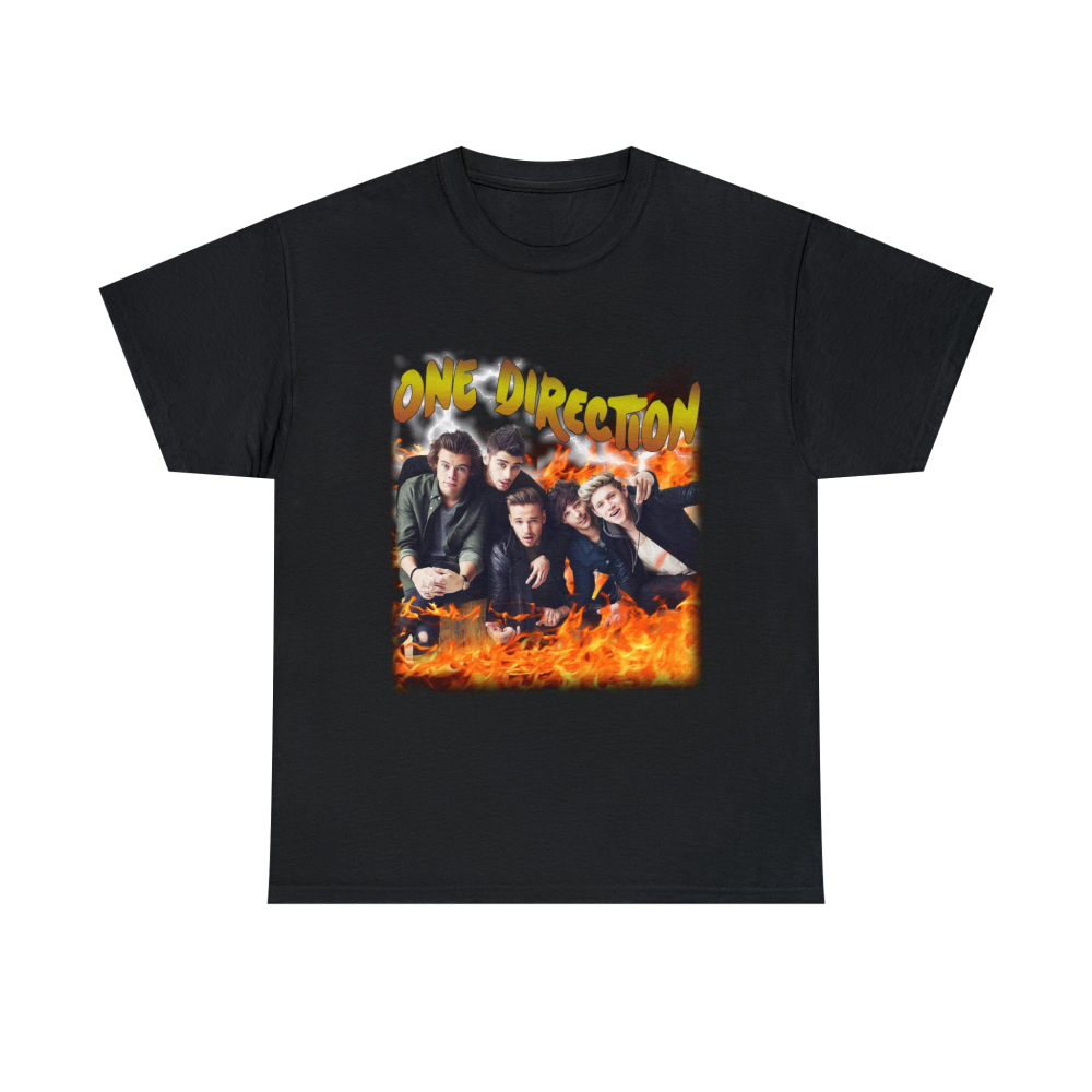 One Direction Vintage 90s Shirt, Heavy Metal Direction T-Shirt, Gift For Men And Women