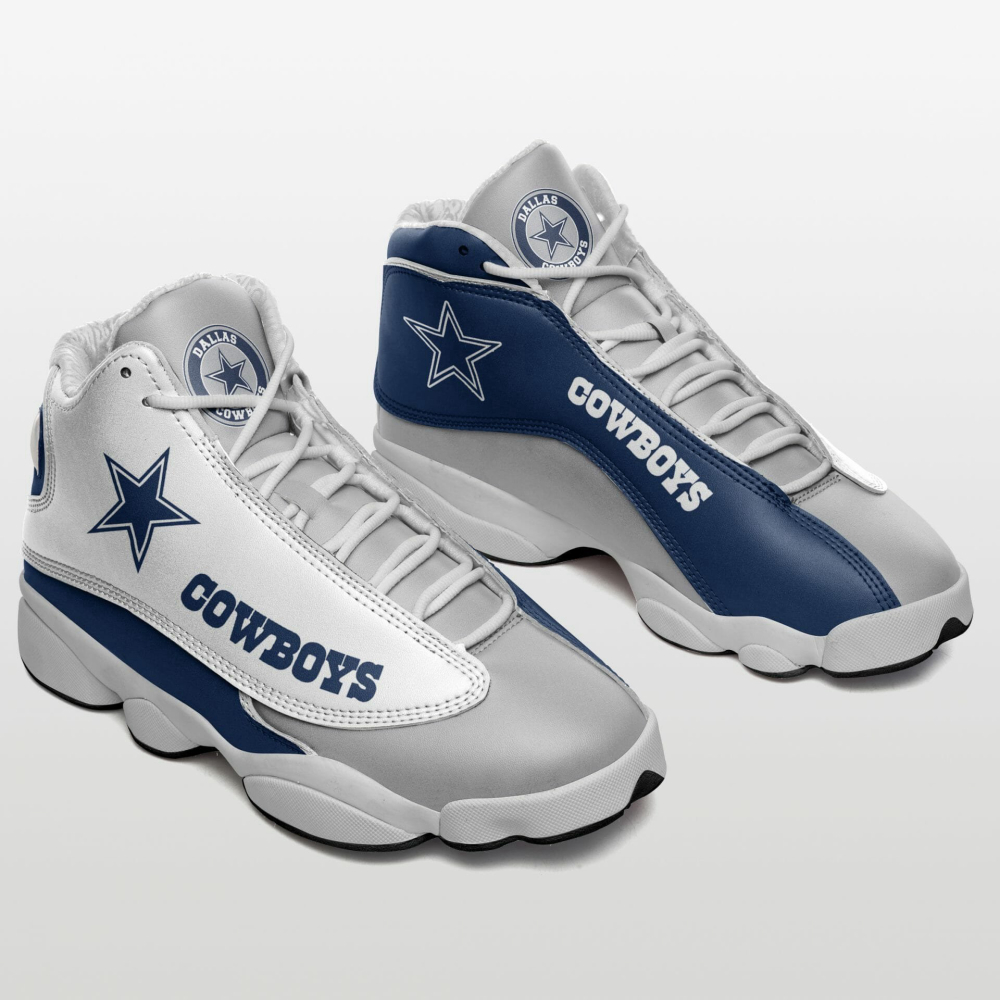 NFL Dallas Cowboys Air Jordan 13 Shoes, Best Gift For Men And Women V9