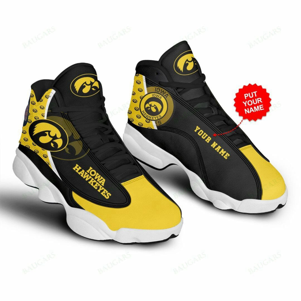 NFL Los Angeles Rams Custom Name Blue Yellow Grey Air Jordan 13 Shoes, Best Gift For Men And Women