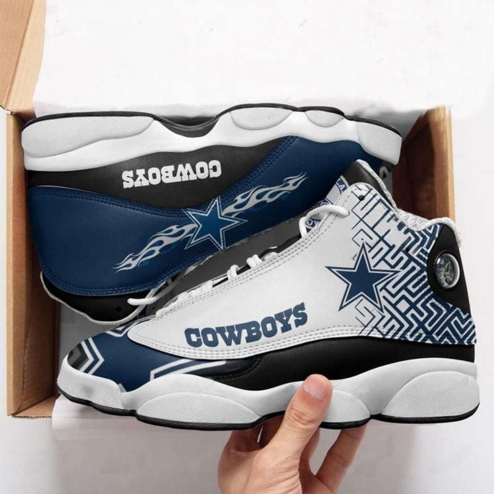 NFL Dallas Cowboys Air Jordan 13 Sneakers, Gift For Men And Women V8