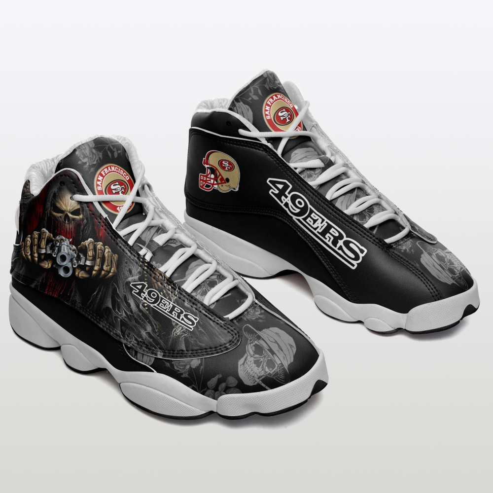 San Francisco 49ers Edition Air Jordan 13 Sneakers, Gift For Men And Women