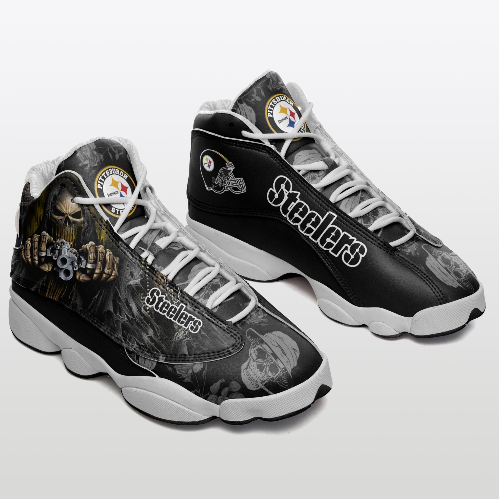 Pittsburgh Steelers Edition Air Jordan 13 Sneakers, Best Gift For Men And Women