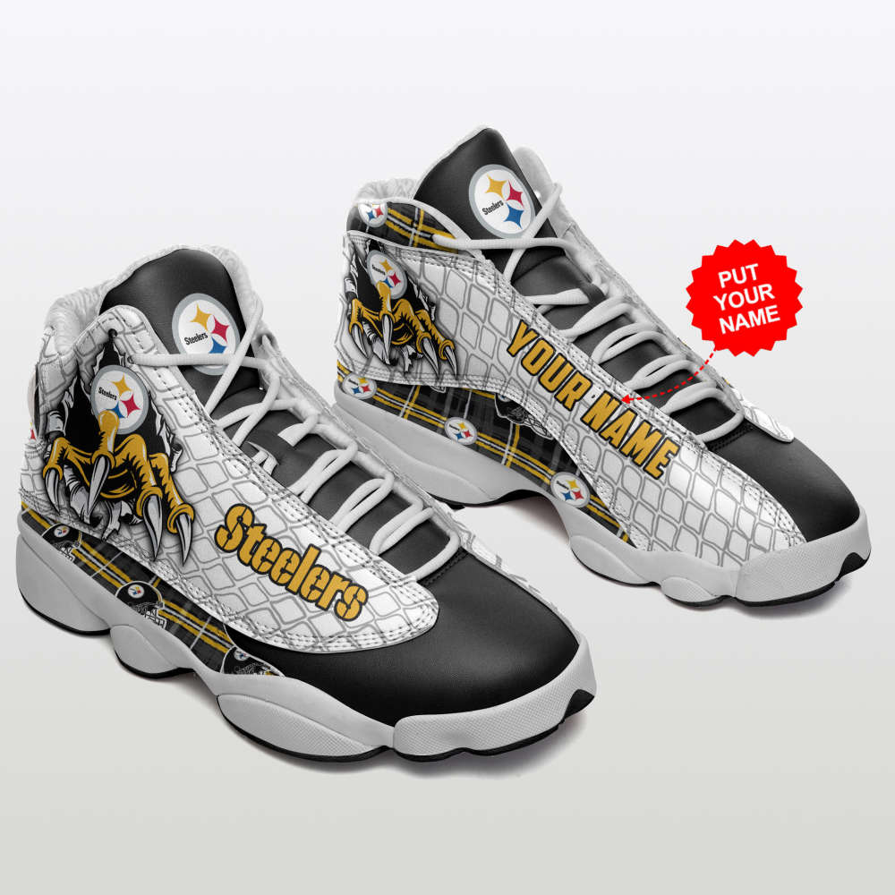 Pittsburgh Steelers Air Jordan 13 Sneakers, Best Gift For Men And Women