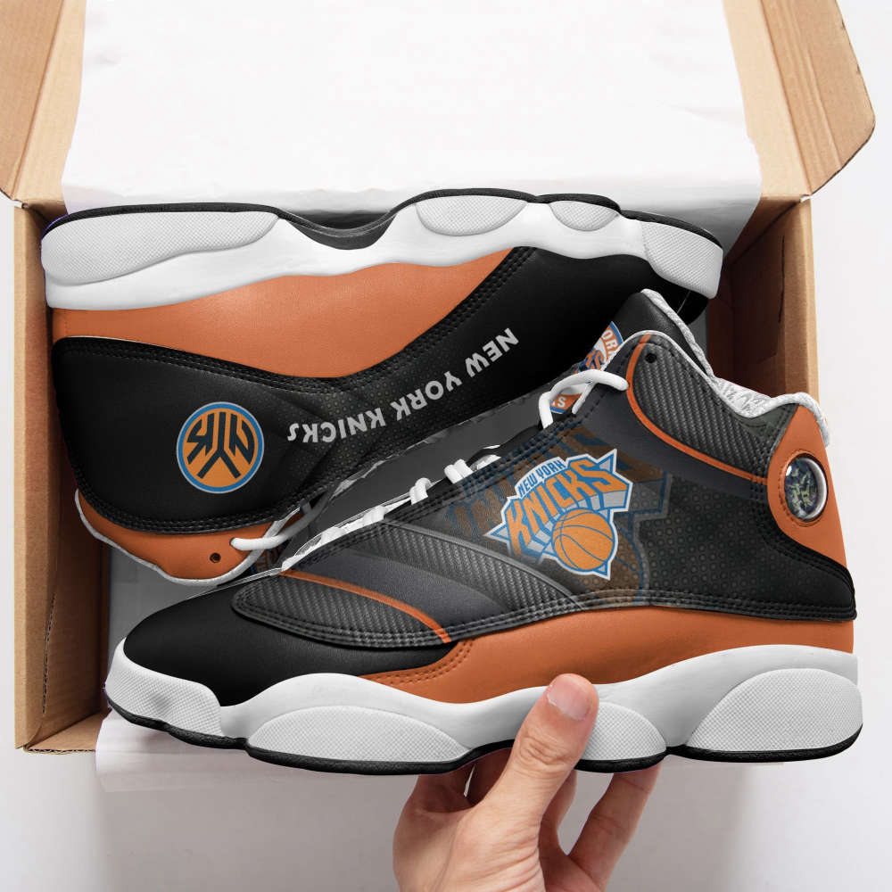 New York Knicks Air Jordan 13 Sneakers, Best Gift For Men And Women