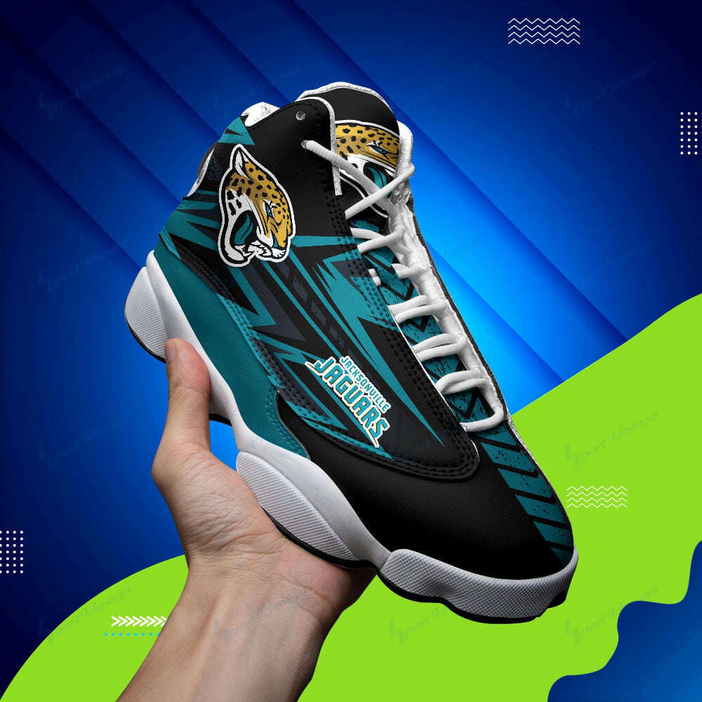 Jacksonville Jaguars Air Jordan 13 Sneakers, Gift For Men And Women