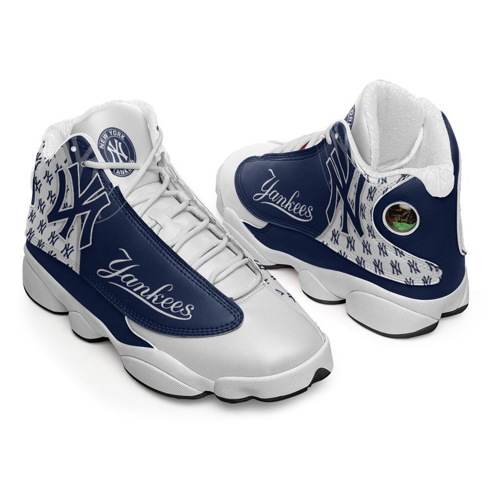 New York Yankees  Edition Air Jordan 13 Sneakers, Gift For Men And Women