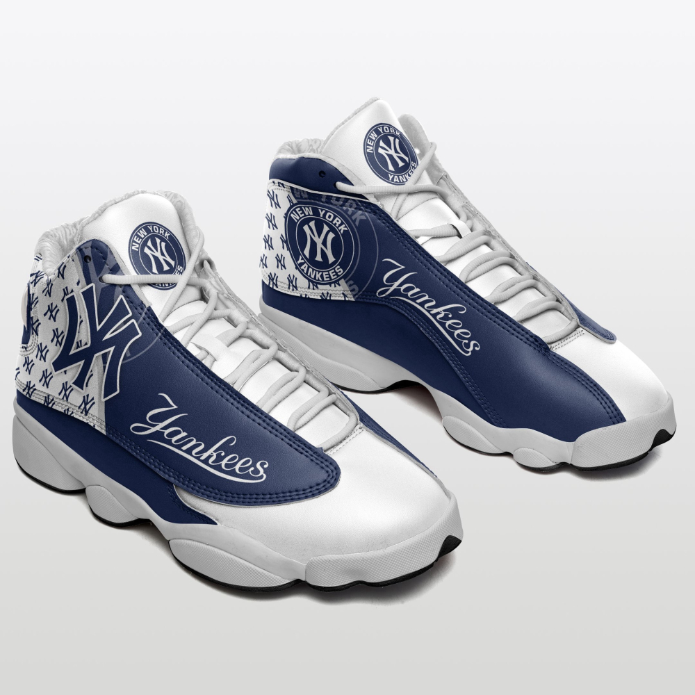 New York Yankees  Edition Air Jordan 13 Sneakers, Gift For Men And Women