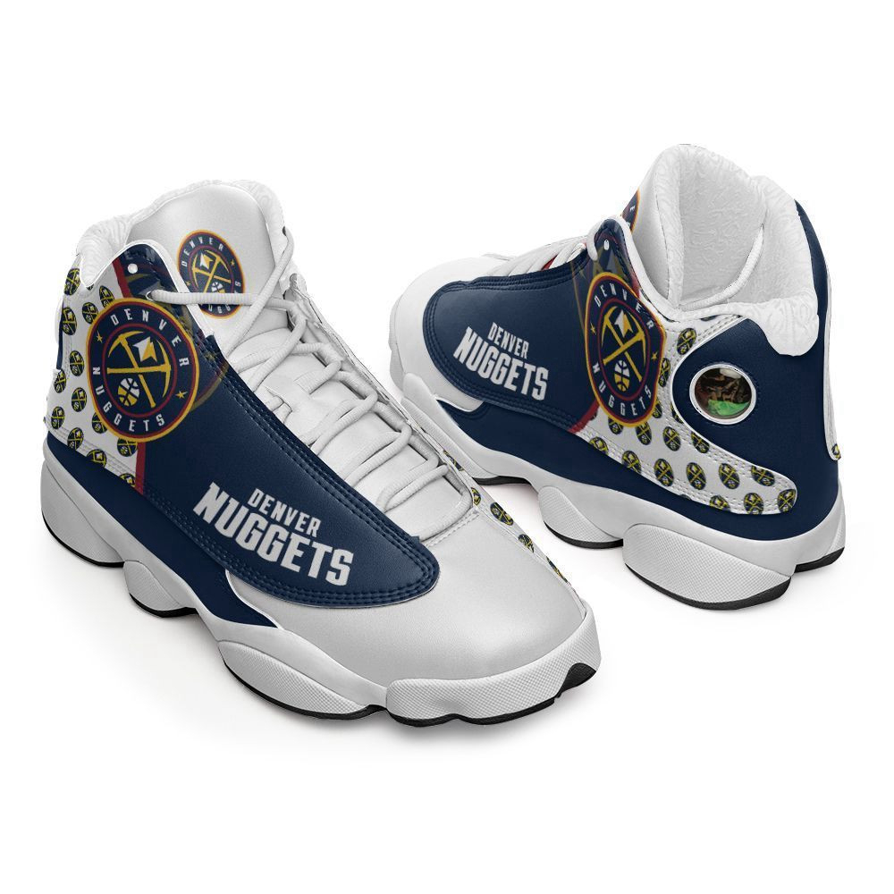 Denver Nuggets Air Jordan 13 Sneakers, Gift For Men And Women