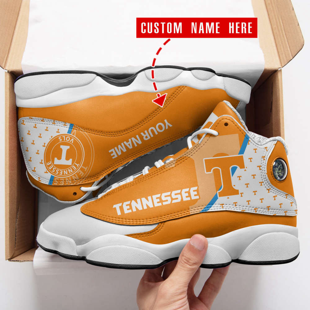 Tennessee Volunteers Air Jordan 13 Sneakers. Best Gift For Men And Women