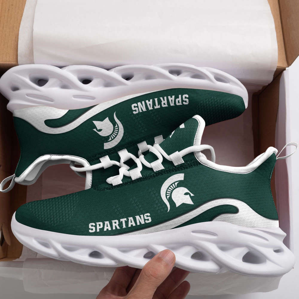 Caa Michigan State Spartans New Trending Max Soul Clunky Sneaker Premium Shoes For Sport Lovers