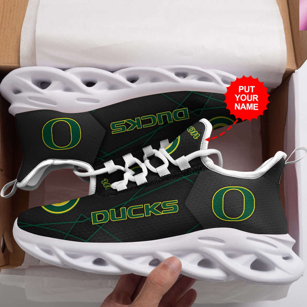 Oregon Ducks Custom Personalized Max Soul Sneakers Running Sports Shoes For Men Women