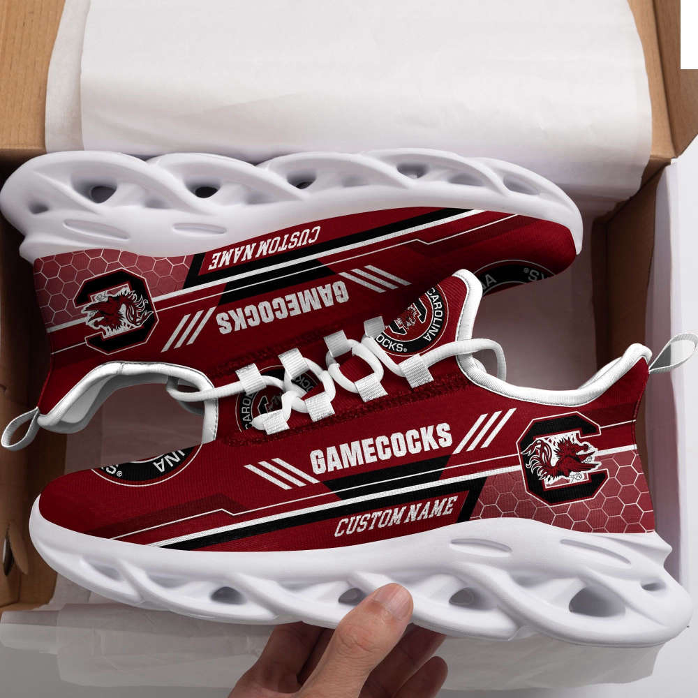 Personalized Name South Carolina Gamecocks Max Soul Sneakers Running Sports Shoes For Men Women