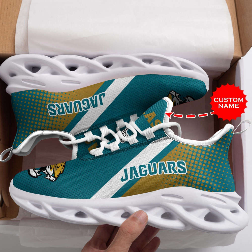 Jacksonville Jaguars Custom Personalized Max Soul Sneakers Running Sports Shoes For Men Women