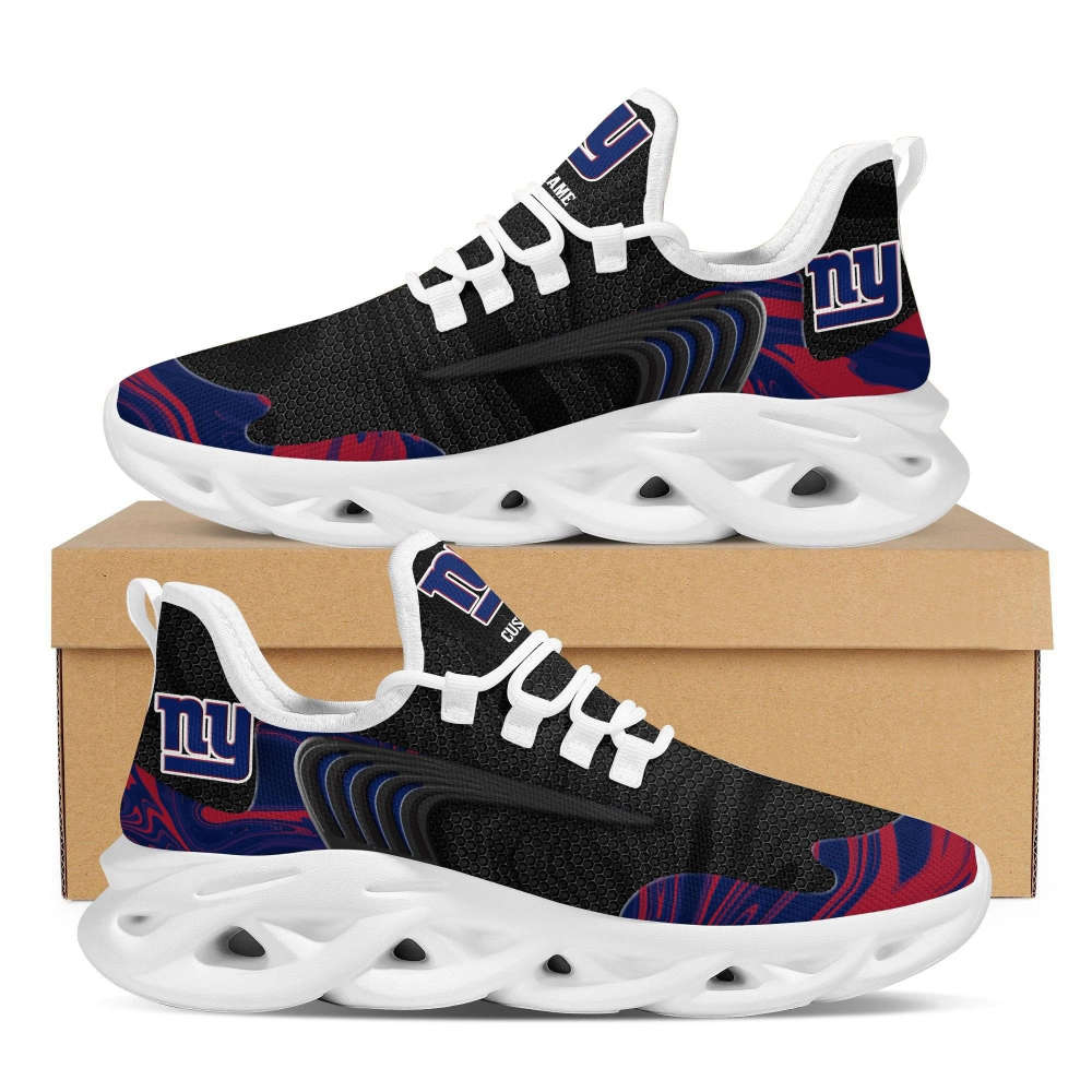 New York Giants Team Custom Personalized With Name Max Soul Sneakers Running Sports Shoes For Men Women