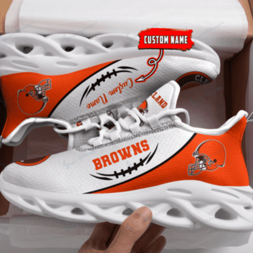 Chicago Bears Mascot Custom Name Max Soul Clunky Sneaker  Personalized Shoes For Men Women