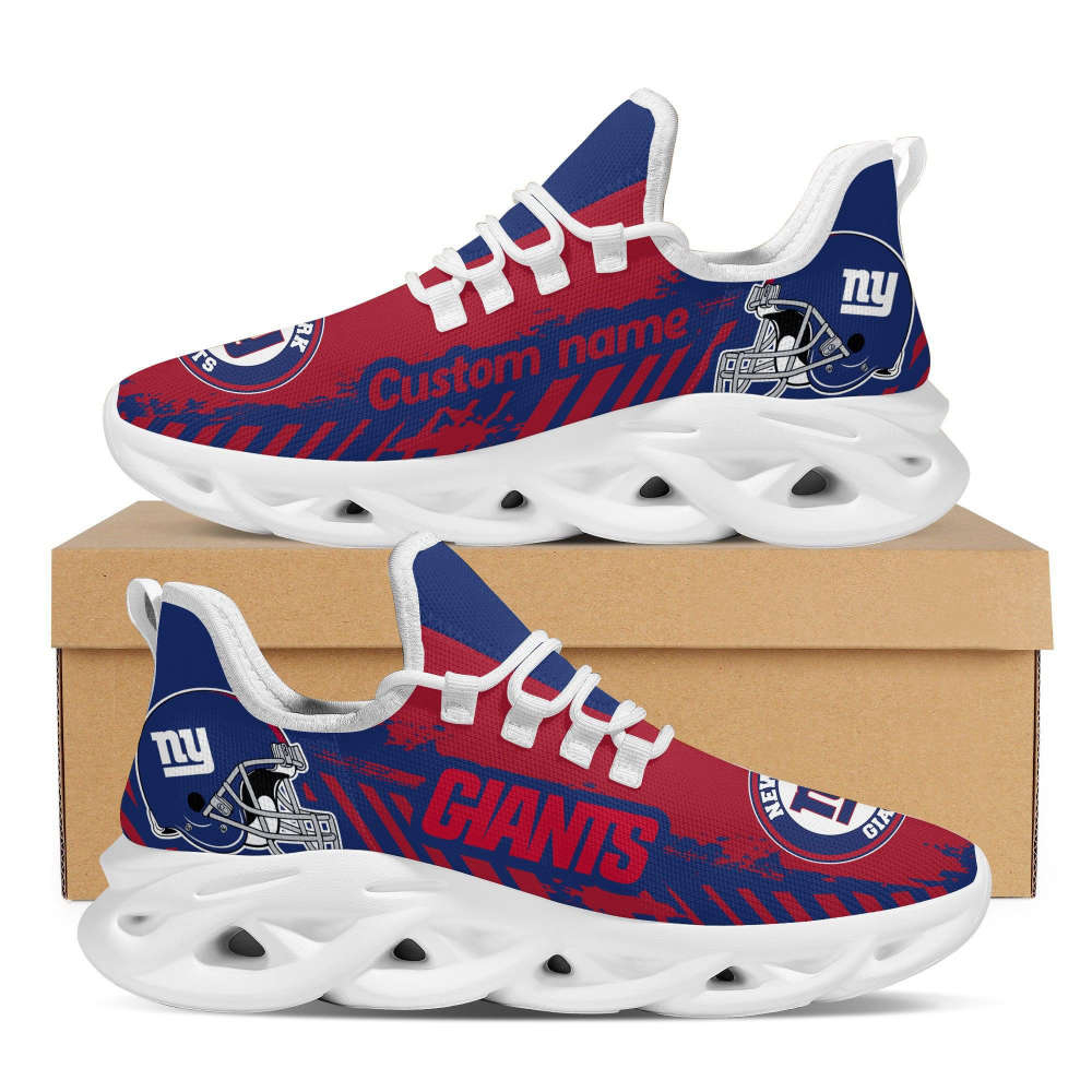 New York Giants Americanfootball Team Helmet Max Soul Clunky Sneaker  Personalized Shoes For Men Women