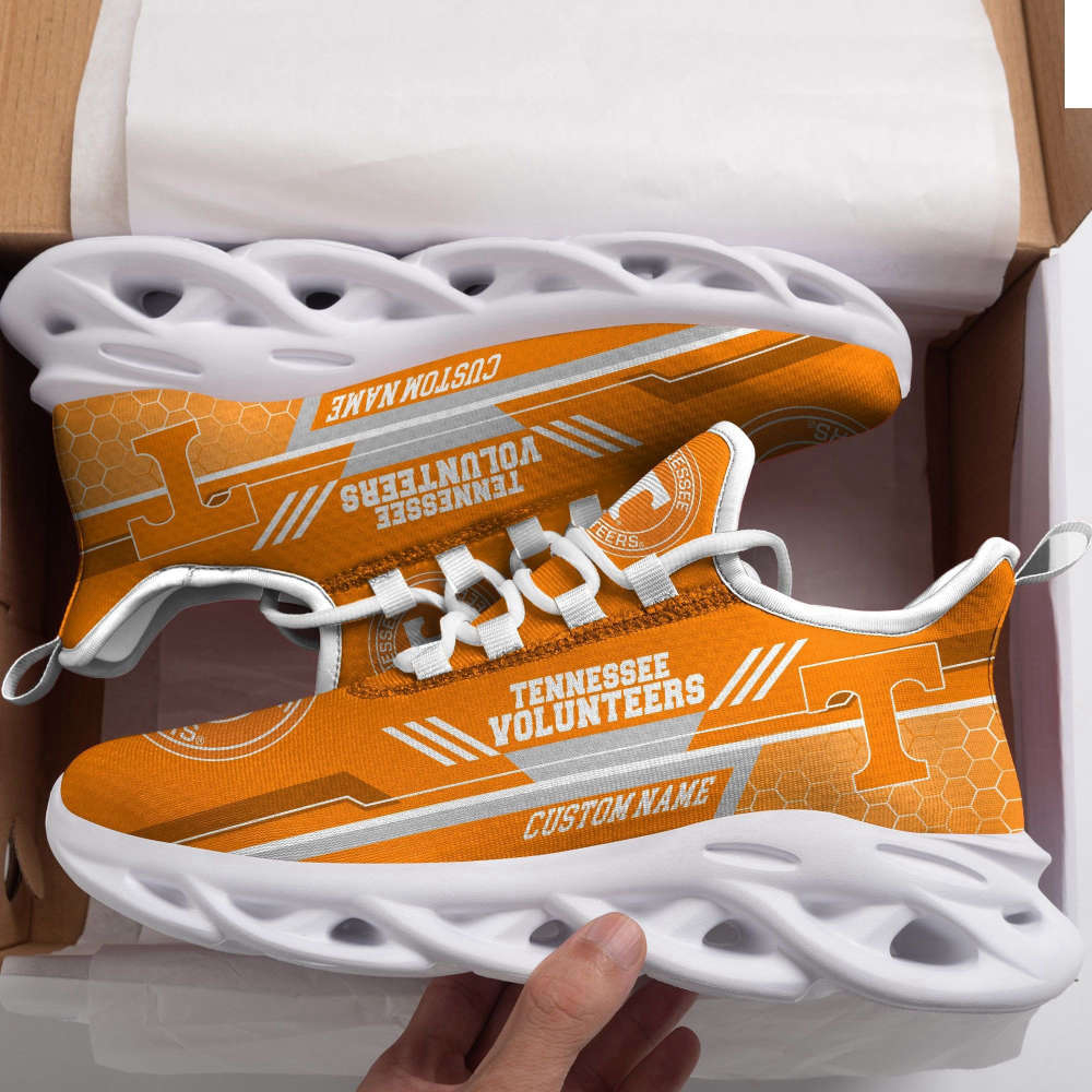 Personalized Name Tennessee Volunteers Max Soul Sneakers Running Sports Shoes For Men Women