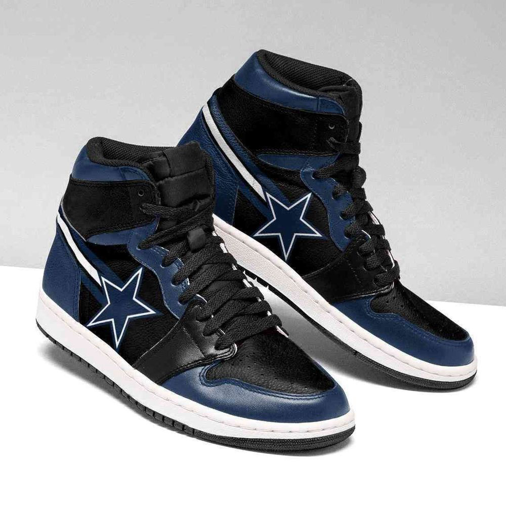 Dallas Cowboys Nfl Air Jordan Shoes Sport Sneakers,  For Men And Women