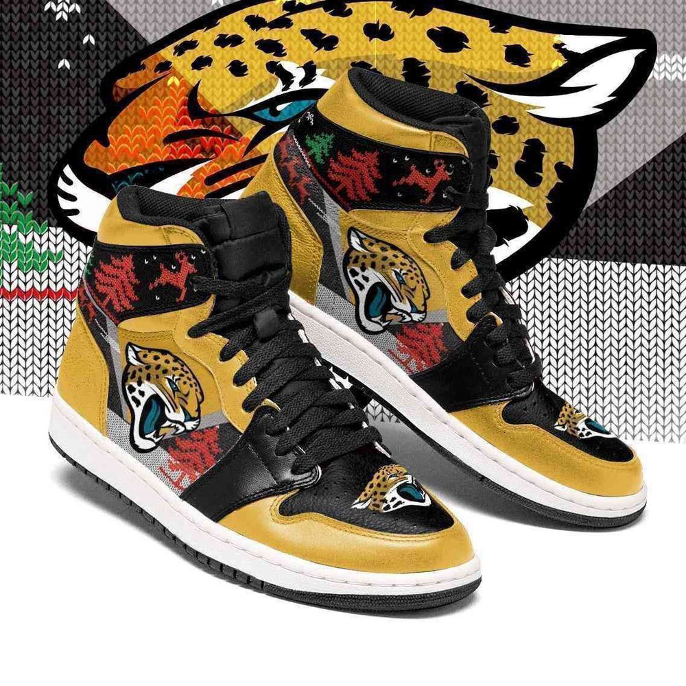 Nfl Christmas Jacksonville Jaguars Air Jordan 2023 Shoes Sport Sneakers,  For Men And Women