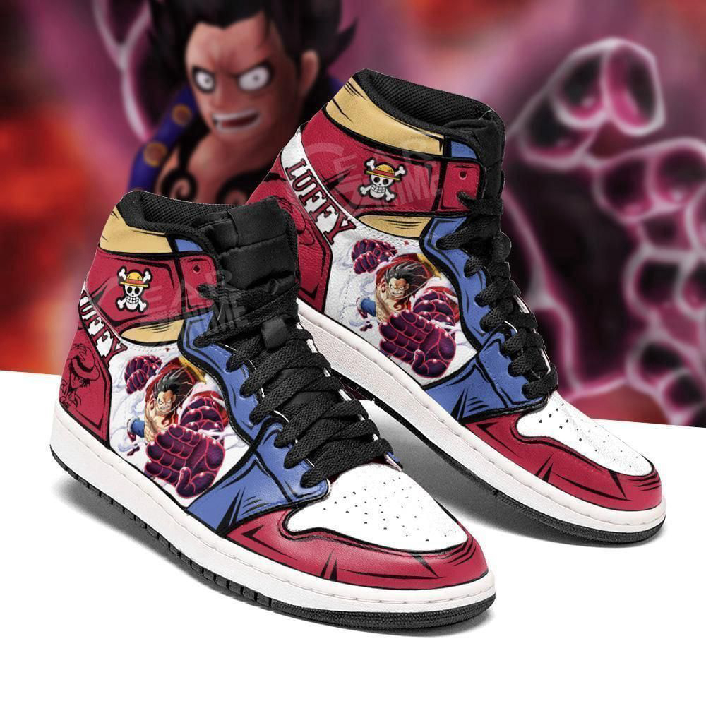 Monkey D Luffy Gear One Piece Anime Air Jordan 2023 Shoes Sport Sneakers, Best Gift For Men And Women