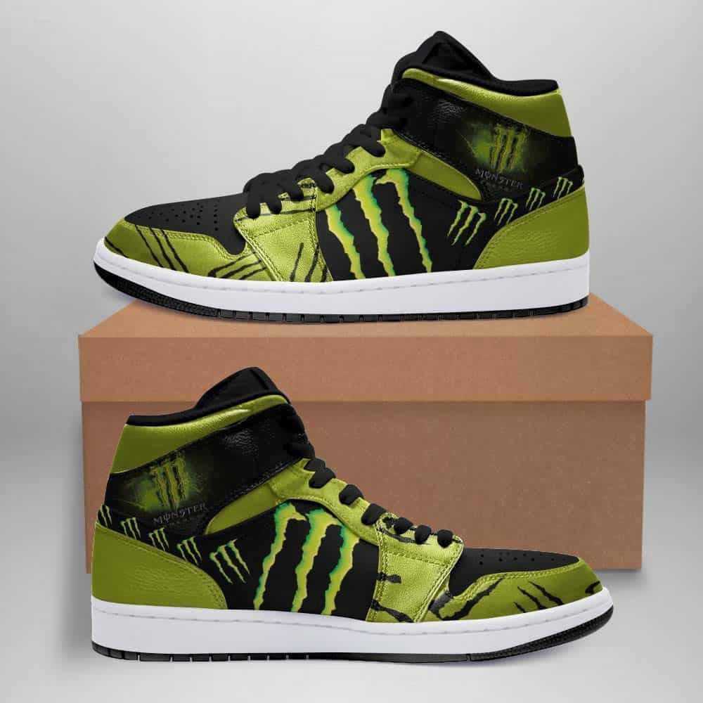 Monster Energy Air Jordan Shoes Sport Sneakers, Best Gift For Men And Women