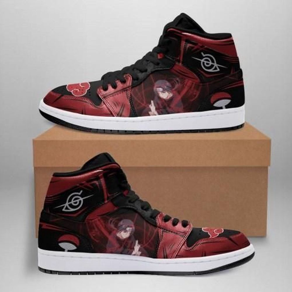 Itachi Sneakers For Fan Anime Air Jordan  Shoes Sport, Best Gift For Men And Women