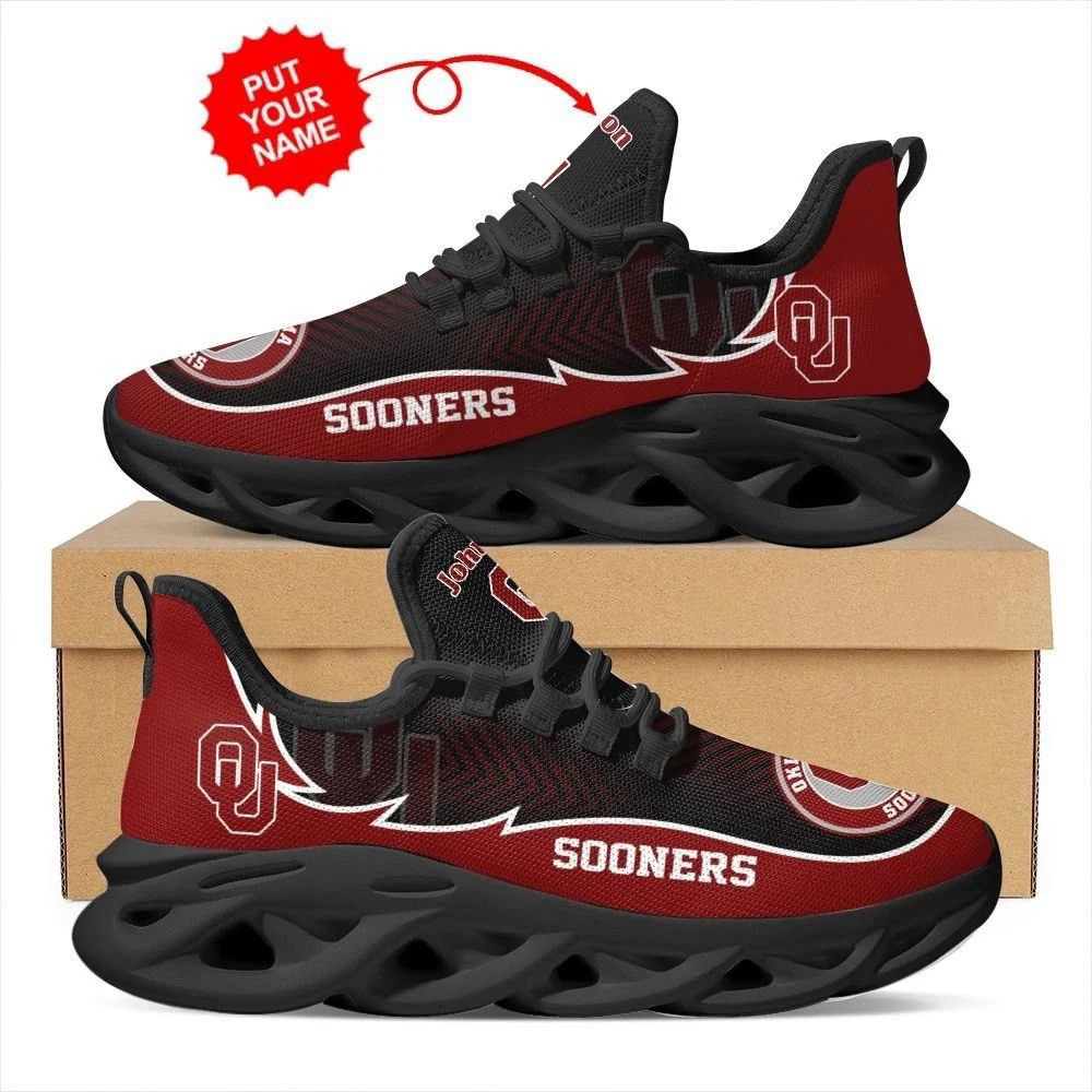 Personalized Name Fc Schalke Max Soul Sneakers Running Sports Shoes For Men Women