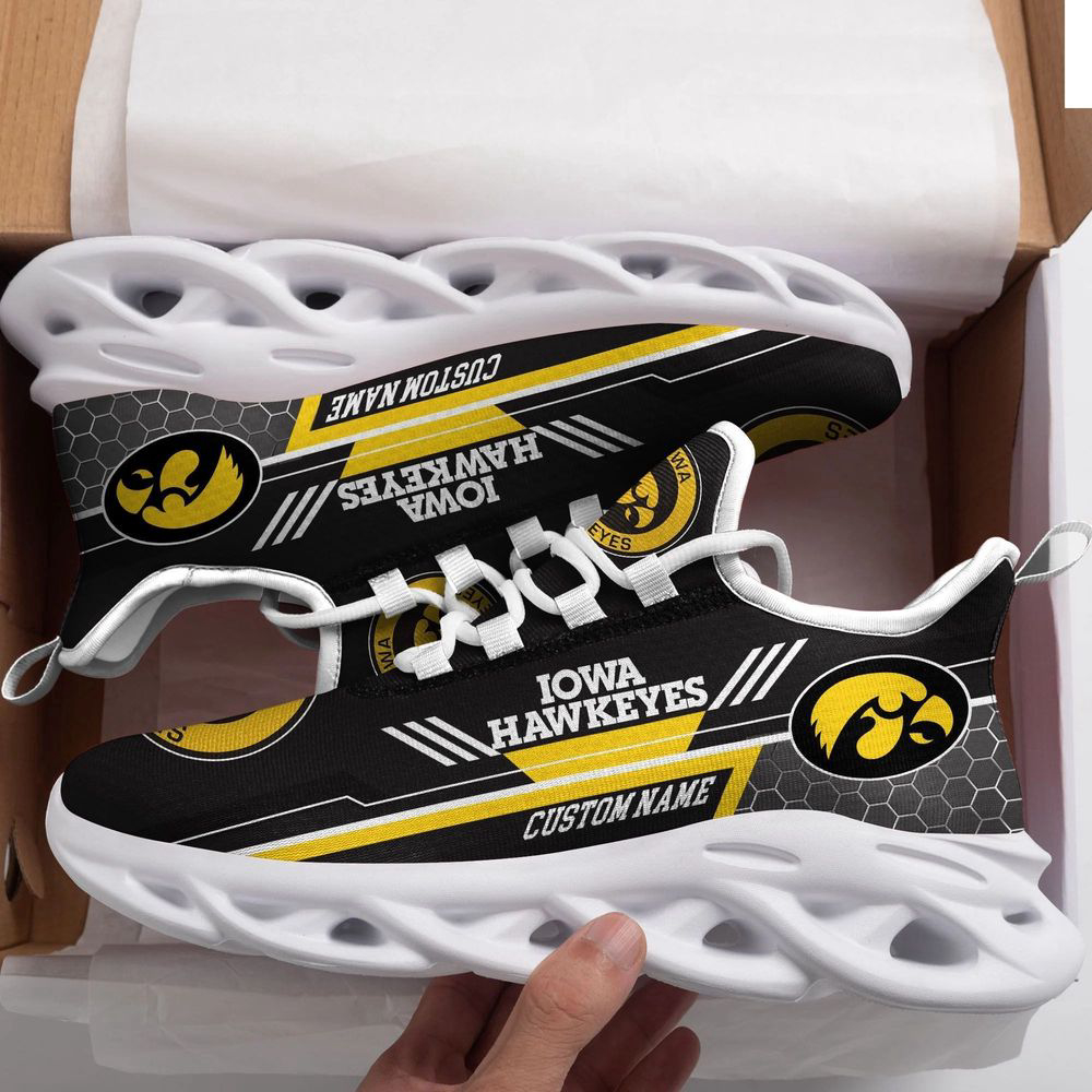 Lowa Hawkeyes Custom Personalized Max Soul Sneakers Running Sports Shoes For Men Women