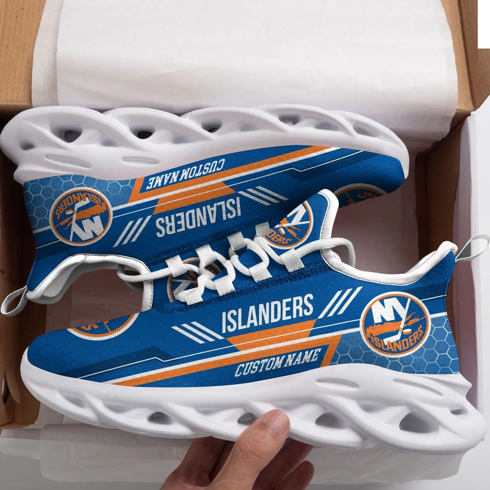 New York Islanders Custom Personalized Max Soul Sneakers Running Sports Shoes For Men Women