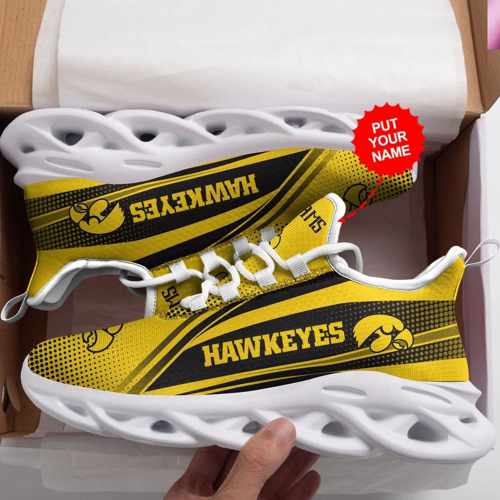 Purdue Boilermakers Custom Name Personalized Max Soul Sneakers Shoes For Men Women