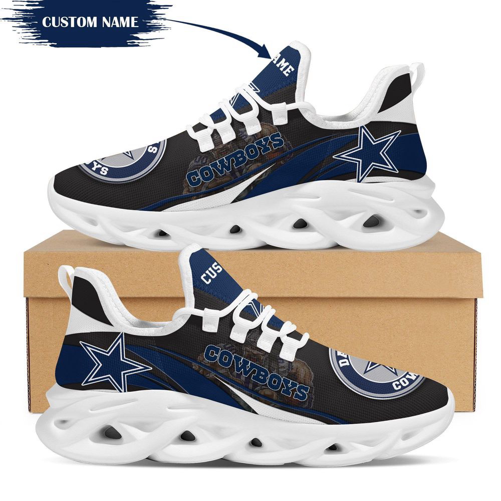 Los Angeles Rams Custom Name Max Soul Sneaker Shoes For Fan  Personalized Shoes For Men Women